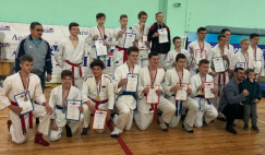 February 16, 2020, championship of the Youth Sports School, Tosno, Leningrad Region